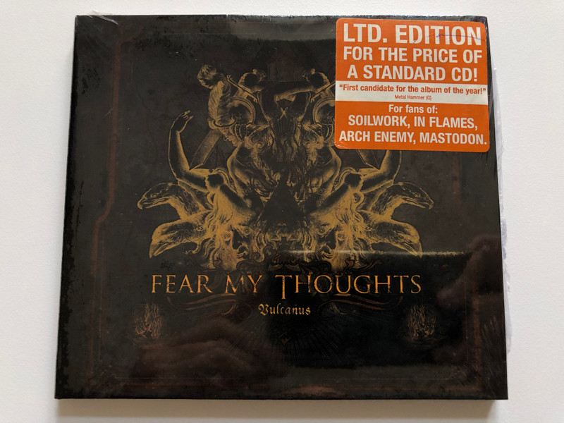 Fear My Thoughts – Vulcanus / Ltd. Edition For The Price Of A Standard CD! For Fans Of: Soilwork, In Flames, Arch Enemy, Mastodon / Century Media Audio CD 2007 / 77557-8 