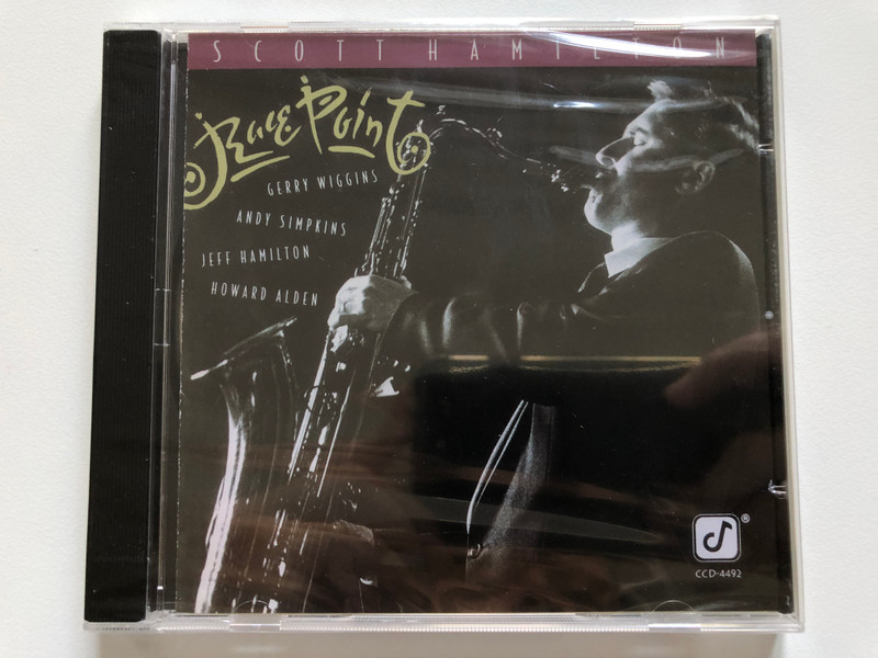 Scott Hamilton - Race Point - Gerry Wiggins, Andy Simpkins, Jeff Hamilton, Howard Alden / Concord Jazz Audio CD 1992 / CCD 4492