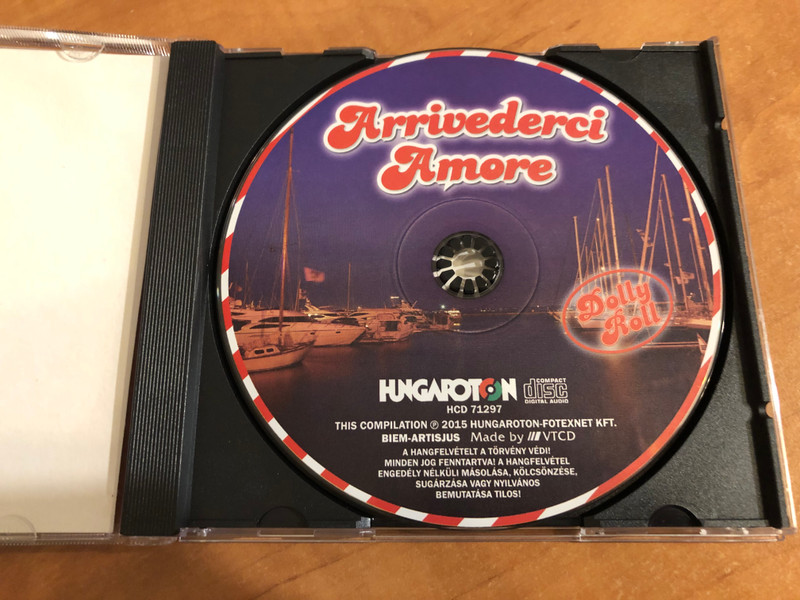 Arrivederci Amore - Dolly Roll / Hungaroton Audio CD 2015 / HCD 71297