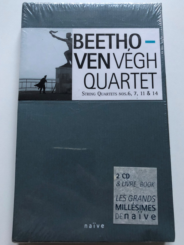 Beethoven, Végh Quartet – String Quartets Nos. 6, 7, 11, 14 / 2 CD & Livre Book / Les Grands Millésimes de Naïve - 3 / Naïve 2x Audio CD 2009 / NC 40004
