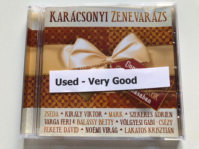 Karacsonyi Zenevarazs / Zseda, Kiraly Viktor, Mark, Szerekes Adrien, Varga Feri & Balassy Betty, Volgyesi Gabi, Csezy, Fekete David, Noemi Virag, Lakatos Krisztian / Magneoton Audio CD 2009 / 5186-56511-2