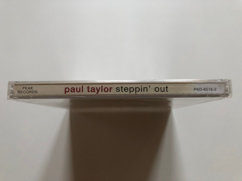 Paul Taylor – Steppin' Out / The Contemporary Jazz Icon is back with a vengeance as he mixes his signature ''smooth'' sound with R&B funk grooves for an exceptional CD! / Peak Records Audio CD 2003 / PKD-8516-2