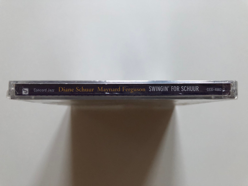 Diane Schuur, Maynard Ferguson – Swingin' For Schuur / Concord Records Audio CD 2001 / CCD-4982-2 