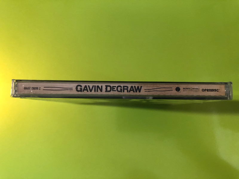 Gavin DeGraw – Gavin DeGraw / Sony Music Audio CD 2008