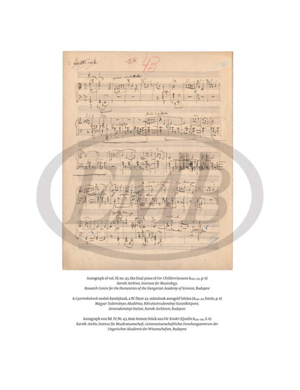 For Children / Lampert Vera, Vikárius László / G. Henle Verlag - Editio Musica Budapest / 2016 