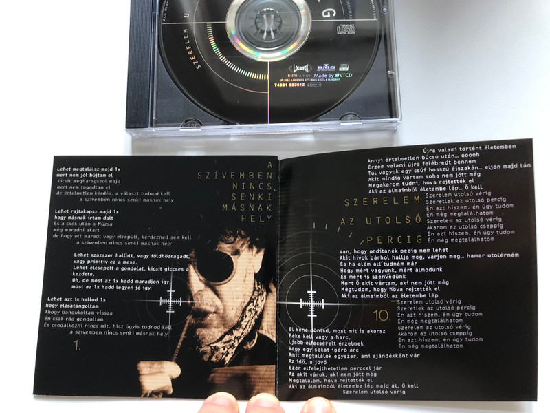 Presser Gábor - Szerelem Utolsó Vérig / Demjén Ferenc, Király Linda, Kovács Péter, Presser Gábor, Roy / BMG Ariola Hungary Audio CD 2002 / 74321 923512