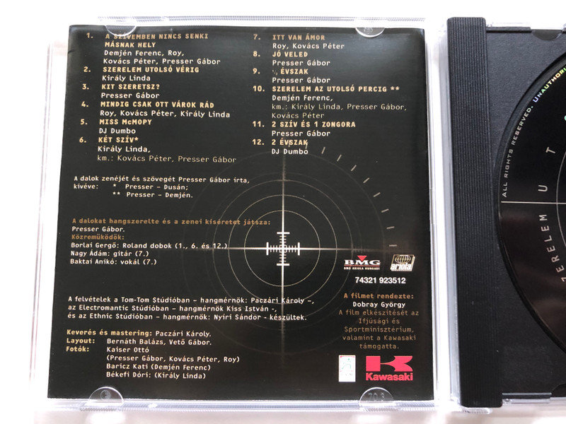 Presser Gábor - Szerelem Utolsó Vérig / Demjén Ferenc, Király Linda, Kovács Péter, Presser Gábor, Roy / BMG Ariola Hungary Audio CD 2002 / 74321 923512