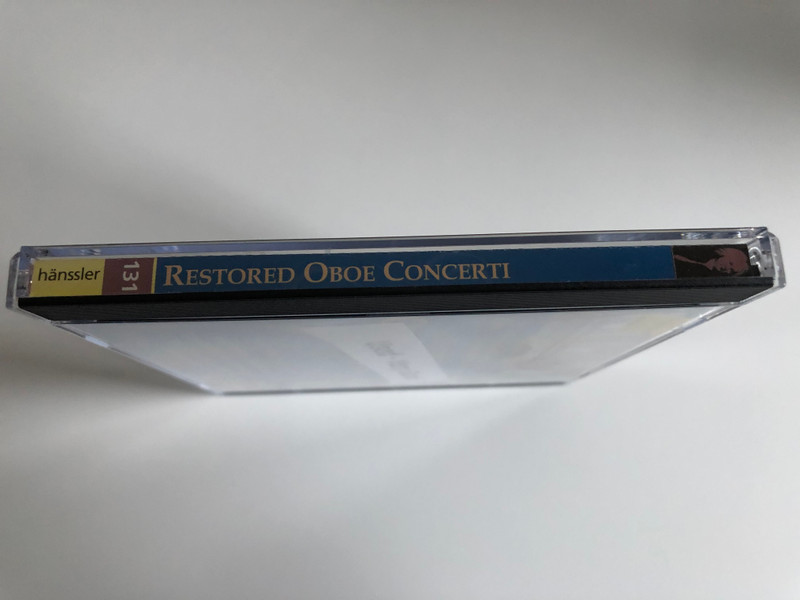 Johann Sebastian Bach - Restored Oboe Concerti BWV 1053R, 1055R, 1056R, 1059R, 1060R / Ingo Goritzki - oboe, Christoph Poppen - violin, Bach-Collegium Stuttgart, Helmuth Rilling / Hänssler Classic Audio CD 2000 / CD 92.131