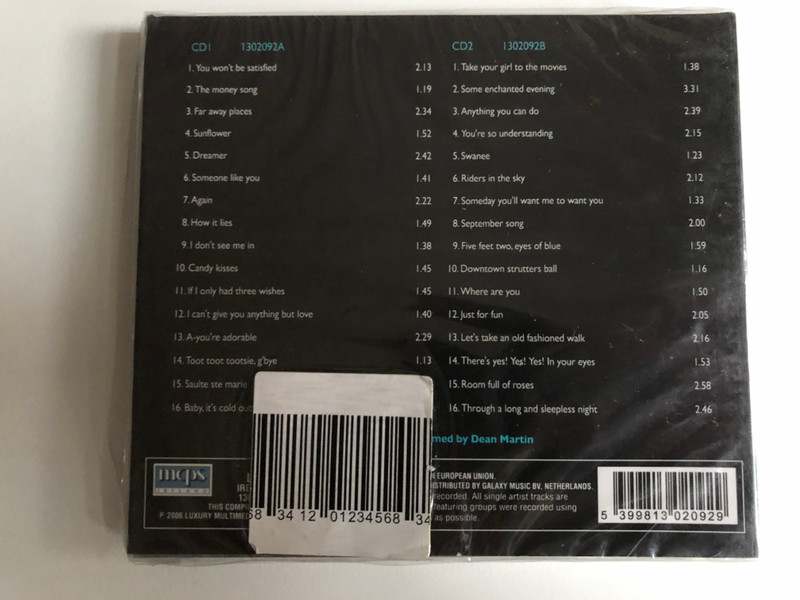 Dean Martin – The Ultimate Collection / LMM 2x Audio CD 2006 / 1302092