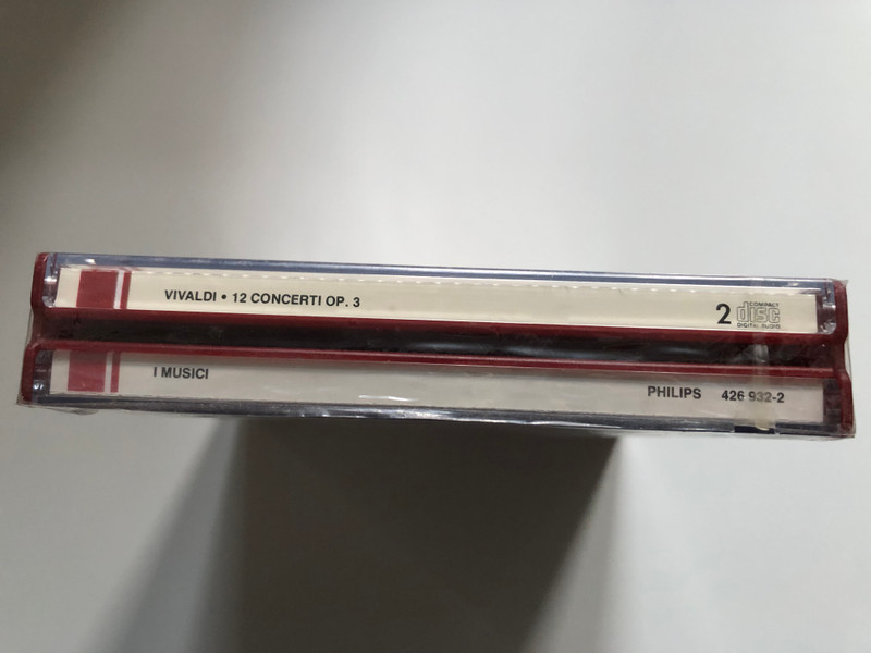 Vivaldi - 12 Concerti Op. 3 ''L'Estro Armonico'', I Musici- Roberto Michelucci / Philips Vivaldi Edition - 3 / Philips Classics 2x Audio CD 1991 / 426 933-2