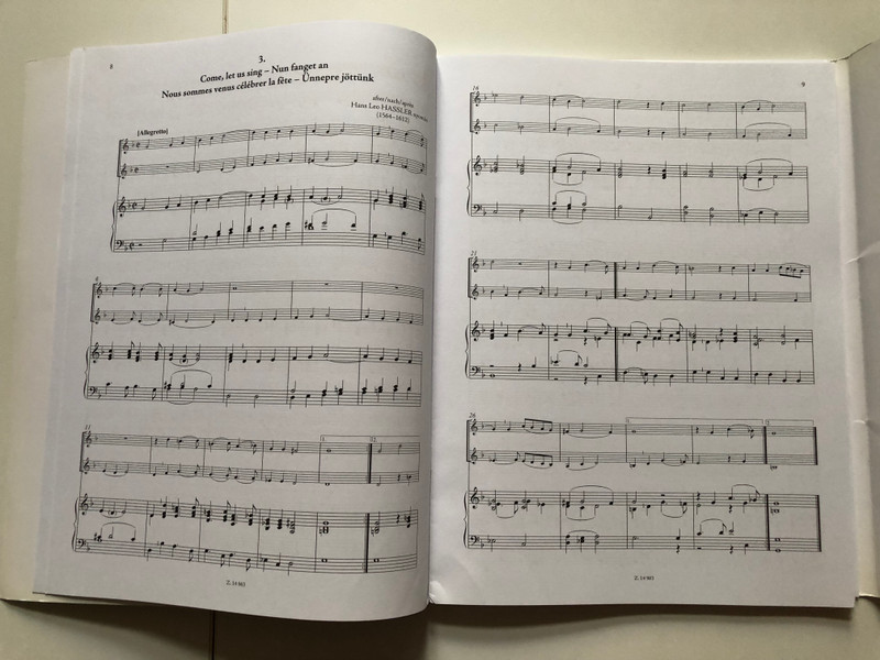 Music for Celebration, Chamber music series with optional combinations of instruments, score and parts / Soós András Guitar part by Mosóczi Miklós / Editio Musica Budapest Zeneműkiadó / 2016 (9790080149638)
