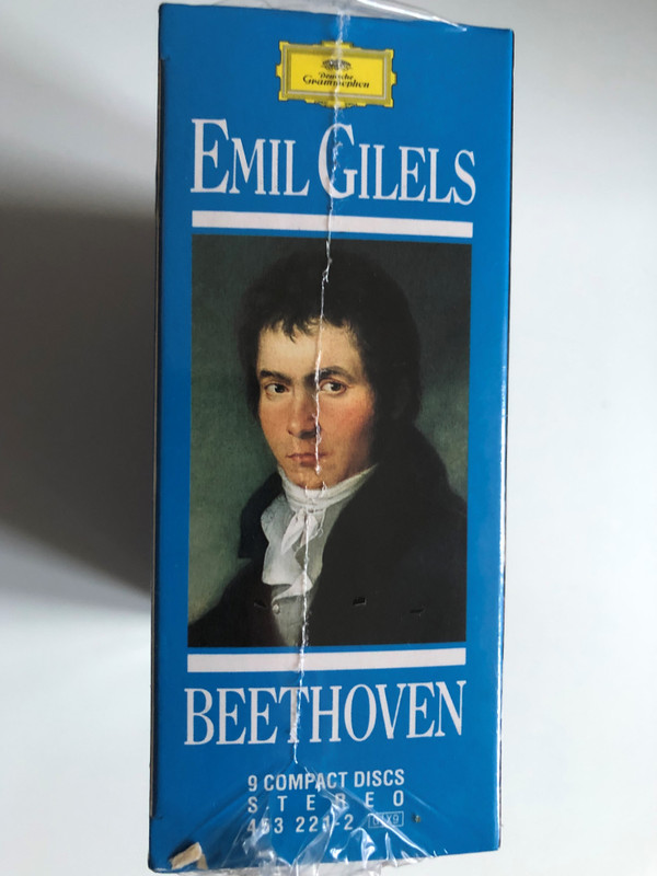 Emil Gilels - Beethoven / Original-Image Bit-Processing / Deutsche Grammophon 9x Audio CD Stereo / 453 221-2