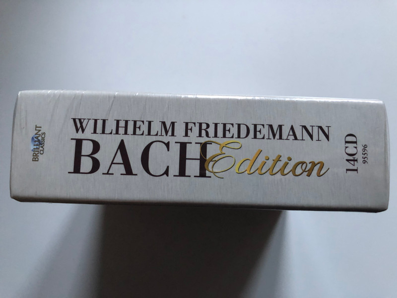 Wilhelm Friedemann - Bach Edition / Brilliant Classics 14x Audio CD 2018 / 95596