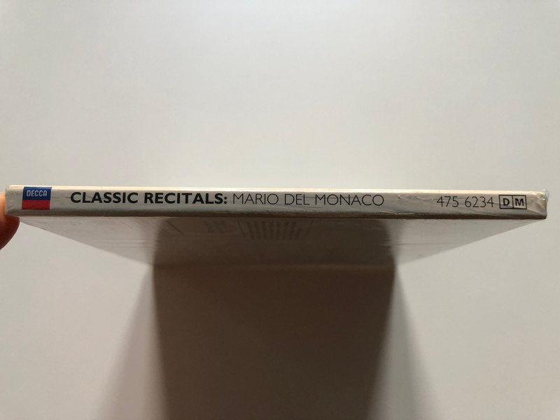 Great Tenor Arias - Mario Del Monaco / New Symphony Orchestra Of London, Erede / Classic Recitals / Decca Audio CD 2004 / 475 6234
