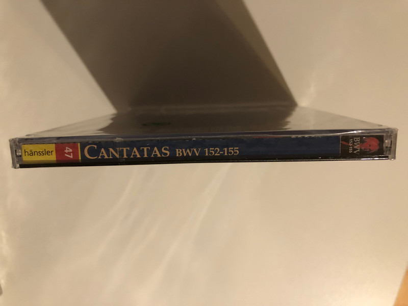 Johann Sebastian Bach - Cantatas BWV 152-155 / Tritt auf die Glaubensbahan, Schau,lieber Gott, wie meine Feind, Mein liebster Jesus ist verloren, Mein Gott,wie lang,ach lange / Bach-Ensemble / Hänssler Classic Audio CD 2000 / CD 92.047