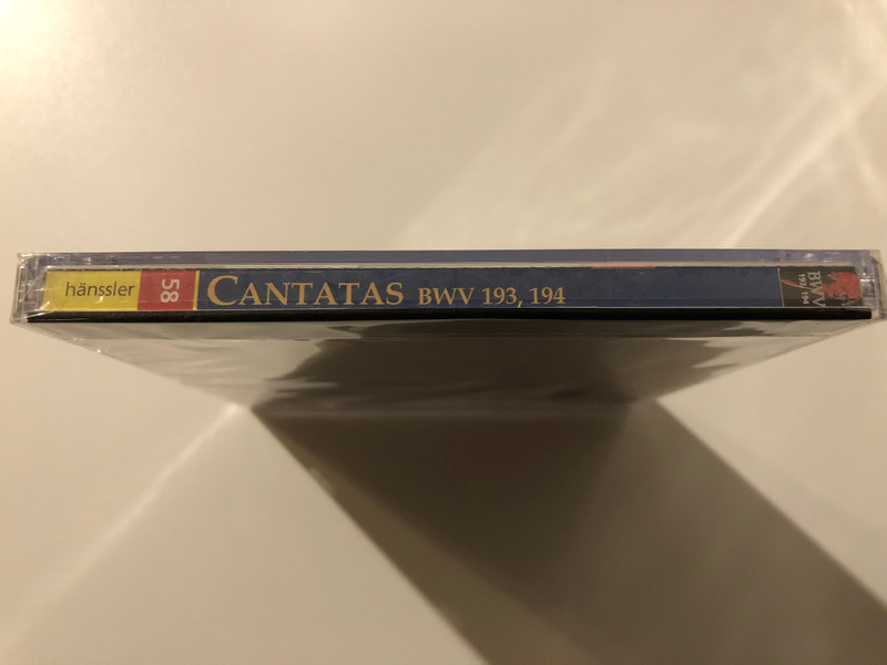 Johann Sebastian Bach - Cantatas BWV 193, 194 / Ihr Tore zu Zoin, Hochsterwunschtes Freudenfest / Bach-Ensemble, Helmuth Rilling / Hänssler Classic Audio CD 2000 / CD 92.058