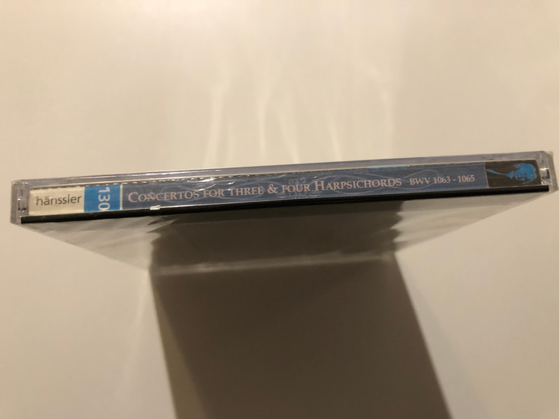 Johann Sebastian Bach - Concertos for Three & Four Harpsichords BWV 1063-1065, Concertis BWV 10044, 1050a / Robert Levin, Mario Videla, Michael Behringer, Boris Kleiner (harpsichord), Isabelle Faust / Hänssler Classic Audio CD 2000 / CD 92.130 