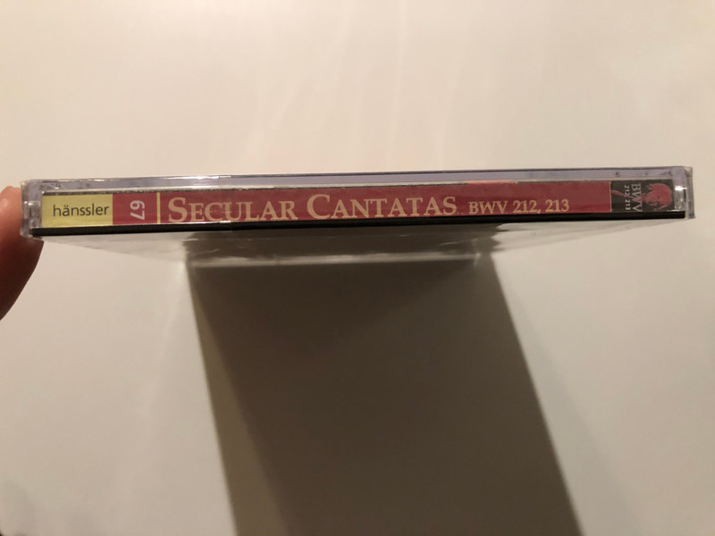 Johann Sebastian Bach - Secular Cantatas BWV 212, 213 / Bauernkantate, Herkules auf dem Scheidewege / Christine Schäfer, Sibylla Rubens, Ingeborg Danz, Markus Ullmann, Thomas Quasthoff / Hänssler Classic Audio CD 2000 / CD 92.067