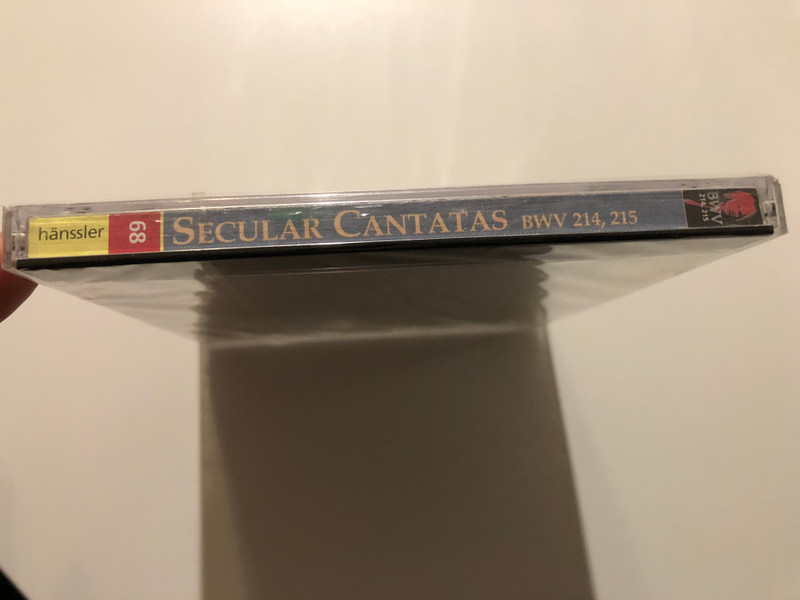 Johann Sebastian Bach - Secular Cantatas BWV 214, 215 / Tönet,Ihr Pauken! Erschallet,Trompeten, Preise Dein Glücke, Gesegnetes Sachsen / Sibylla Rubens, Ingeborg Danz/ Hänssler Classic Audio CD 2000 / CD 92.068