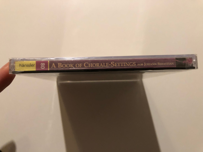Johann Sebastian Bach - A Book Of Chorale-Settings For Johann Sebastian: Easter, Ascension, Pentecost, Trinity / Sibylla Rubens, Ingeborg Danz, James Taylor, Andreas Schmidt/ Hänssler Edition Bachakademie Audio CD 1999 / CD 92.080