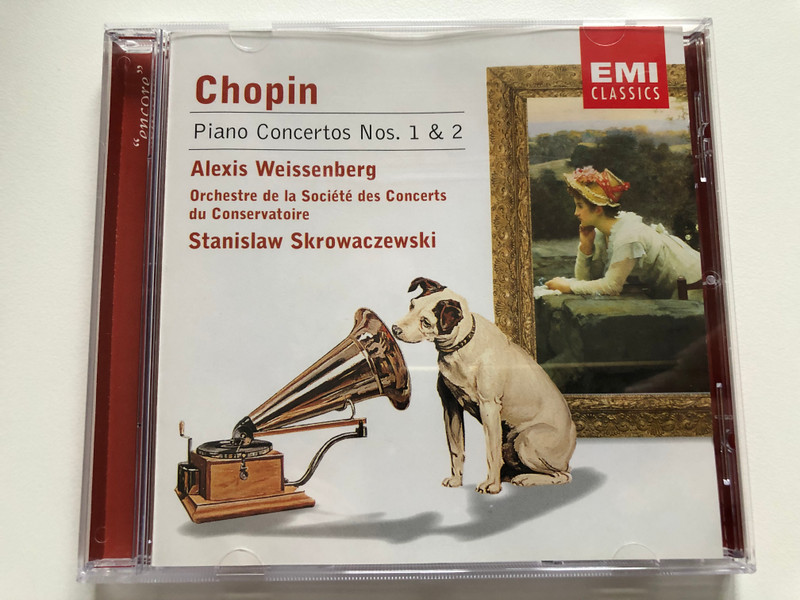 Chopin, Alexis Weissenberg, Orchestre De La Société Des Concerts Du Conservatoire, Stanislaw Skrowaczewski – Piano Concertos Nos. 1 & 2  EMI Classics CD Audio 2001 (724357495820