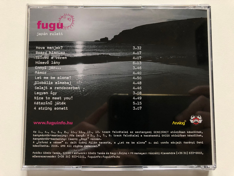 Fugu (5) – Japán Rulett Label Not On Label (Fugu (5) Self-released)