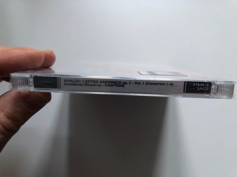 Antonio Vivaldi - L'Estro Armonico Op. 3, Volume I: Concertos Nos. 1-6 / Stefano Montanari, Fiorenza De Donatis, Paolo Zinzani, Laura Mirri / Accademia Bizantina, Ottavio Dantone / Arts Hybrid CD, SACD 2007 / 47646-8