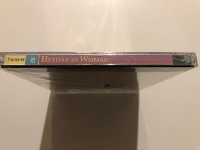 Johann Sebastian Bach - Organ Works - Heyday In Weimar / Andrea Marcon - oegan / Hänssler Edition Bachakademie Audio CD 2000 / CD 92.092