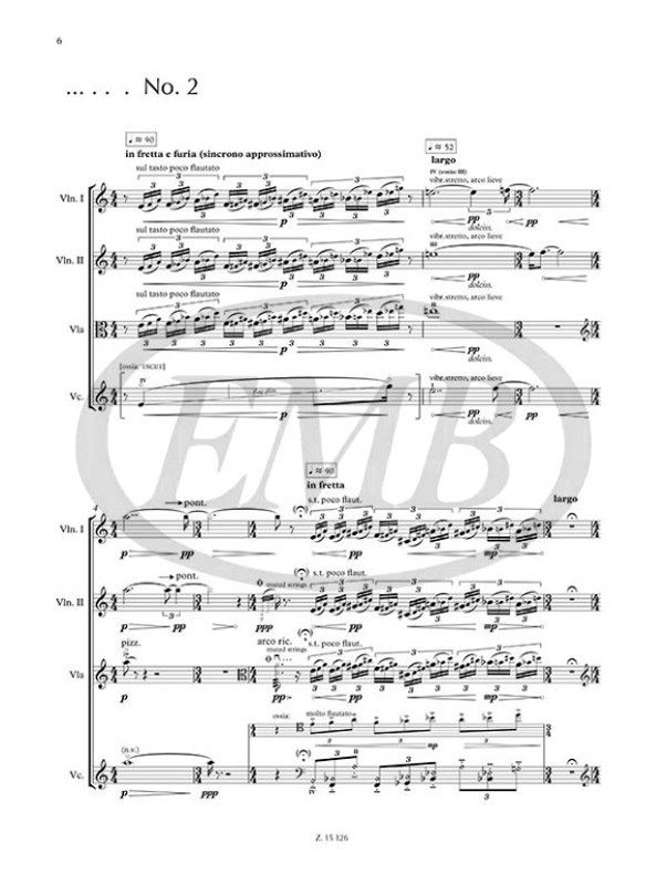 Tornyai Péter: Weitere intime Briefe - String Quartet Inspired by Janáček’s Private Musical Fragments