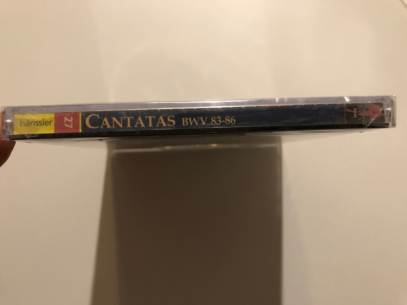 Johann Sebastian Bach - Cantatas BWV 83-86 / Bach-Ensemble, Helmuth Rilling / Hänssler Edition Bachakademie / Hänssler Classic Audio CD 1999 / CD 92.124