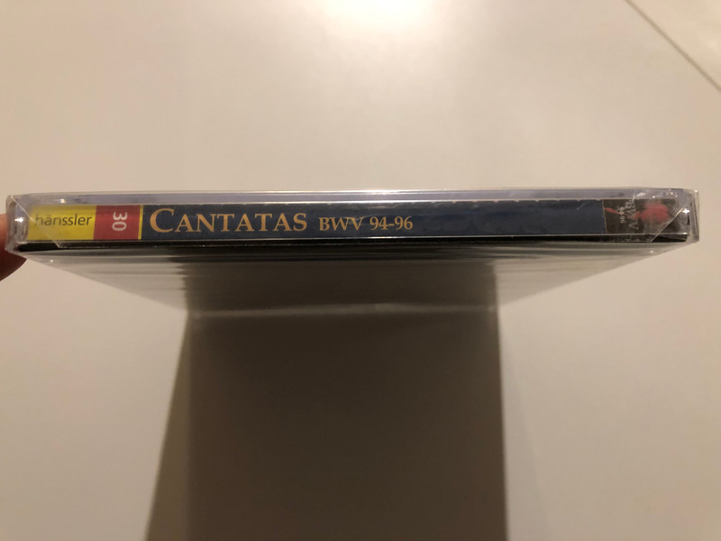 Johann Sebastian Bach - Cantatas BWV 94-96 / Was frag ich nach der Welt, Christus, der ist mein Leben, Herr Christ,der einge Gottessohn / Bach-ensemble, Helmuth Rilling / Hänssler Classic Audio CD 1999 / CD 92.030