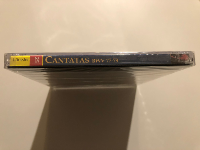 Johann Sebastian Bach - Cantatas BWV 77-79 / Du Sollt Gott,Deinen Herren,Lieben, Jesu,Der Du Meine Seele, Gott Der Herr Ist Sonn Und Schild / Bach-Ensemble, Helmuth Rilling / Hänssler Classic Audio CD 1999 / CD 92.025 