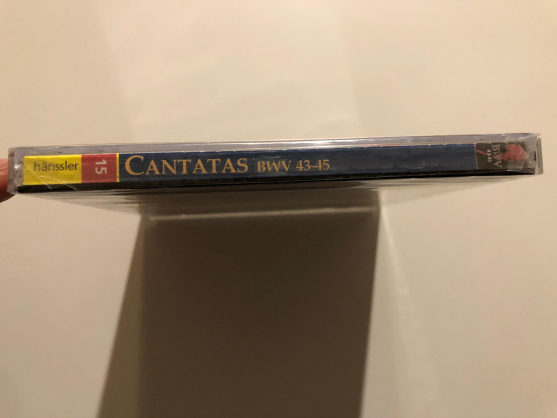 Johann Sebastian Bach - Cantatas BWV 43-45 / Gott fahret auf mit Jauchzen; Sie Werden euch in den Bann tun; Es ist dir geasgt, Mensch, was gut ist / Bach-Ensemble, Helmuth Rilling / Hänssler Classic Audio CD 1999 / CD 92.015