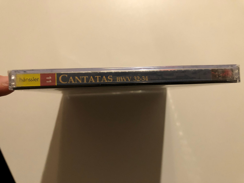 Johann Sebastian Bach - Cantatas BWV 32-34 / Liebster Jesu, mein Verlangen; Allein zu dir, Herr Jesu Christ; O ewiges Feuer, o Ursprung der Liebe / Bach-Ensemble, Helmuth Rilling / Hänssler Classic Audio CD 1999 / CD 92.011