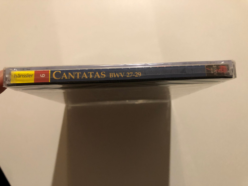 Johann Sebastian Bach - Cantatas 27 - 29 / Wer weiss, wie nahe mir mein Ende; Gottlob! Nun geht das Jahr zu Ende; Wir danken dir, Gott / Bach-Ensemble, Helmuth Rilling / Hänssler Classic Audio CD 1999 / CD 92.009