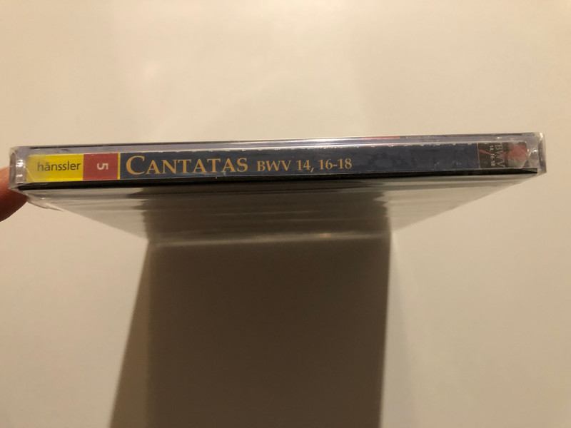 Johann Sebastian Bach - Cantatas BWV 14, 16-18 (Wär Gott Nicht Mit Uns Diese Zeit; Herr Gott, Dich Loben Wir; Wer Dank Opfert, Der Preiset Mich; Gleichwie Der Regen Und Schnee Vom Himmel Fällt / Hänssler Classic Audio CD 1998 / CD 92.005