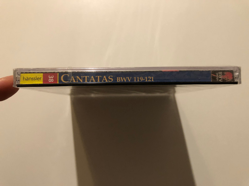 Johann Sebastian Bach - Cantatas BWV 119-121 / Preise, Jerusalem, den Herrn; Gott, man lobet dich in der Stille; Christum wir sollen loben schon / Bach-Ensemble, Helmuth Rilling / Hänssler Classic Audio CD 1999 / CD 92.038