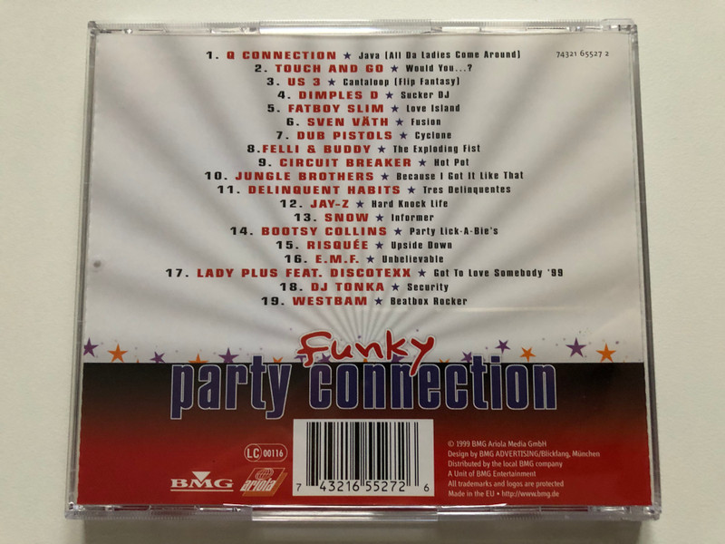 Various – Funky Party Connection / Ariola, BMG CD Audio 1999 (743216552726)