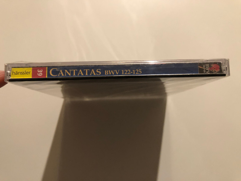 Johann Sebastian Bach - Cantatas BWV 122-125 / Das neugeborne Kindelein; Liebster Immanuel, Herzog der Frommen; Meinen Jesum Las ich nicht; Mit Fried und Freud ich fahr dahin / Hänssler Classic Audio CD 1999 / CD 92.039