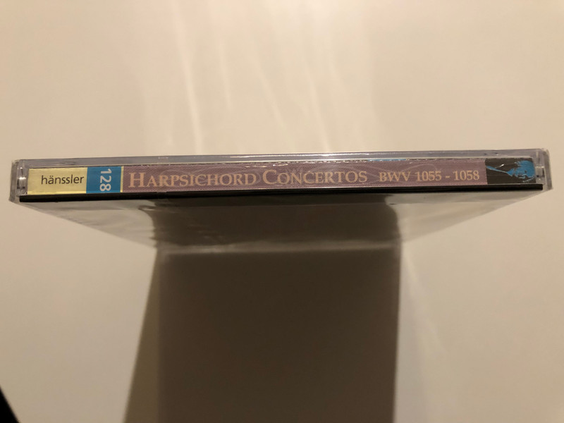 Johann Sebastian Bach - Harpsichord Concertos BWV 1055-1058 / Robert Levin - harpsichord, Bach-Collegium Stuttgart, Helmuth Rilling / Hänssler Edition Bachakademie / Hänssler Classic Audio CD 2000 / CD 92.128