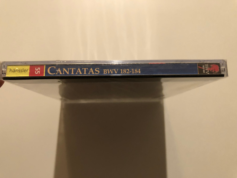 Johann Sebastian Bach - Cantatas BWV 182-184 / Himmelskonig, sei willkommen; Sie werden euch in den Bann tun; Erwunschtes Freudenlicht / Bach-Ensemble, Helmuth Rilling / Hänssler Classic Audio CD 2000 / CD 92.055