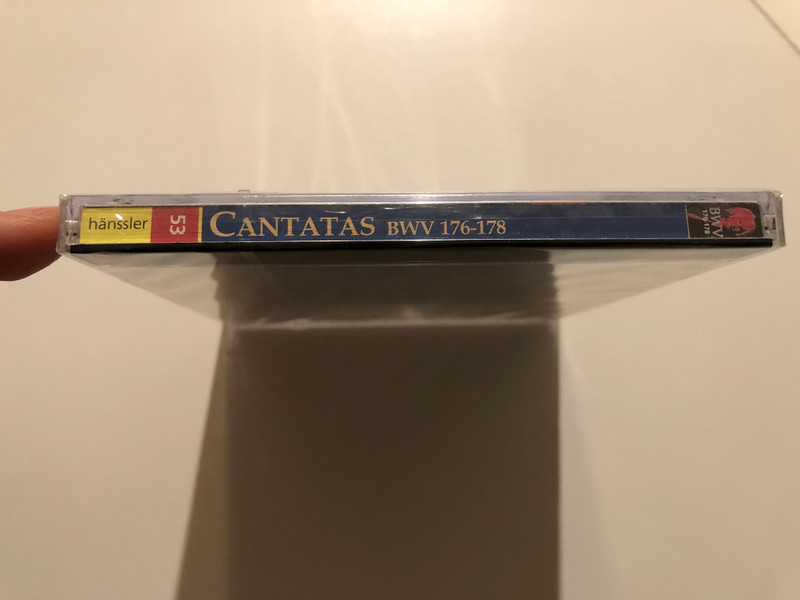 Johann Sebastian Bach - Cantatas BWV 176-178 / Es Ist Ein Trotzig Und Verzagt Ding; Ich Ruf Zu Dir, Herr Jesu Christ; Wo Gott Der Herr Nicht Bei Uns Hält / Bach-Ensemble, Helmuth Rilling / Hänssler Classic Audio CD 2000 / CD 92.053