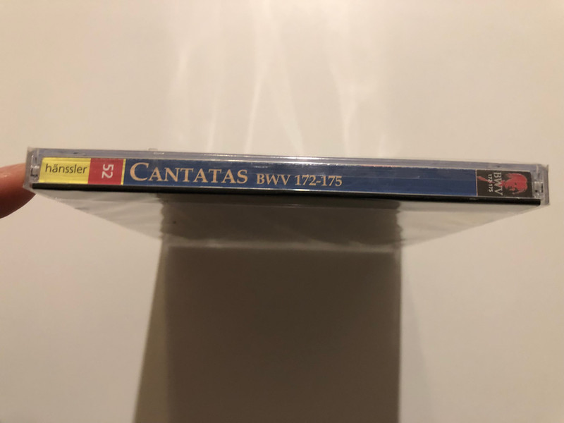 Johann Sebastian Bach - Cantatas BWV 172 - 175 / Erschallet, Ihr Lieder; Erhöhtes Fleisch Und Blut; Ich Liebe Den Höchsten Von Ganzem Gemüte; Er Rufet Seinen Schafen Mit Namen / Bach-Ensmeble / Hänssler Classic Audio CD 2000 / CD 92.052