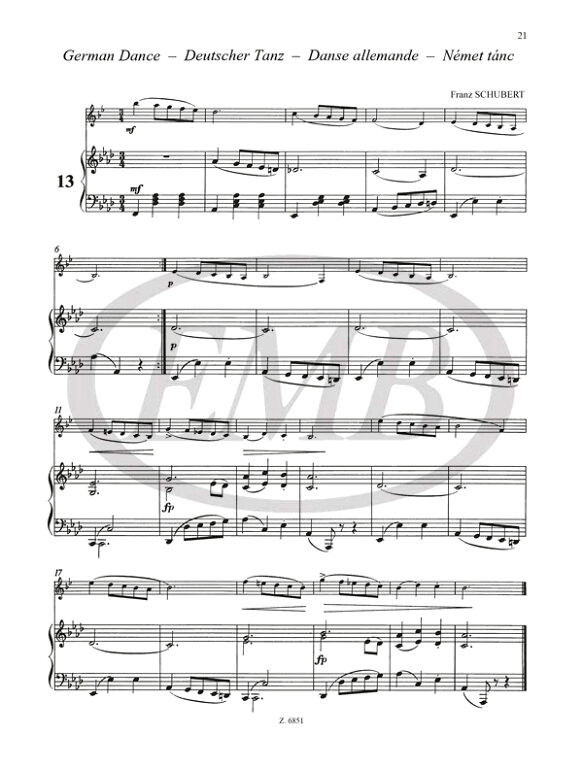 Clarinet Music for Beginners 1 / Edited by Kuszing János / Editio Musica Budapest Zeneműkiadó / 1973 / Klarinétmuzsika kezdők számára 1 / Szerkesztette Kuszing János