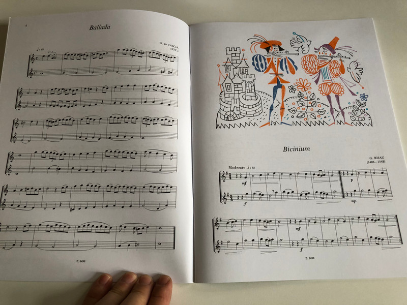 Flute Duos for Beginners 1  Edited by Csupor László  Editio Musica Budapest Zeneműkiadó  1978  Fuvoladuók kezdők számára 1  Közreadta Csupor László (9790080084984)