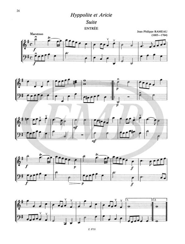 Duets for Violin and Violoncello 1: Easy Chamber Music for Beginning String Players