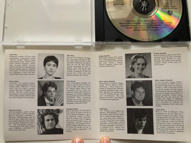 LIONS EUROPA FORUM Budapest 1998  MKB CD Audio 1998