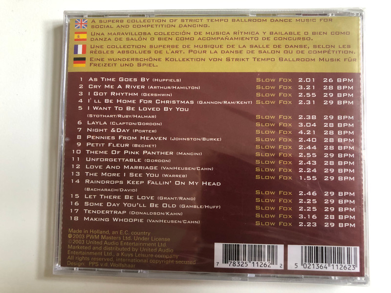 Foxtort / PWM Masters LTD Audio CD 2003