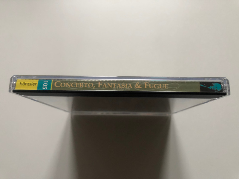 Johann Sebastian Bach - Concerto, Fantasia & Fugue - Keyboard Works from the Weimar Period / Robert Hill - harpsichord / Hänssler Edition Bachakademie Audio CD 2000 / CD 92.105