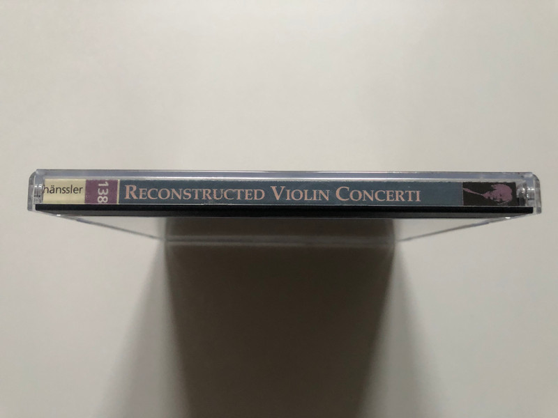 Johann Sebastian Bach - Reconstructed Violin Concertos BWV 1052R, 1056R, 1064R, 1045 / Isabelle Faust, Muriel Cantoreggi, Christoph Poppen - violin / Bach-Collegium Stuttgart, Helmuth Rilling / Hänssler Classic Audio CD 2000 / CD 92.138